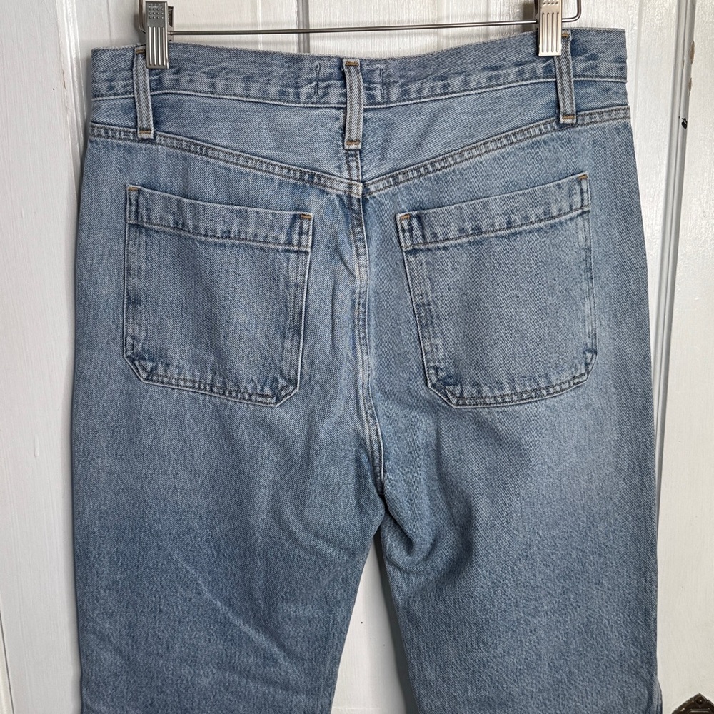 Agolde Cooper Trouser Denim Jean in Command NEW with Tag W1885 Sz 28 - Picture 10 of 12